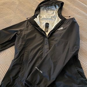 Women’s North Face Black Rain Jacket (Small)